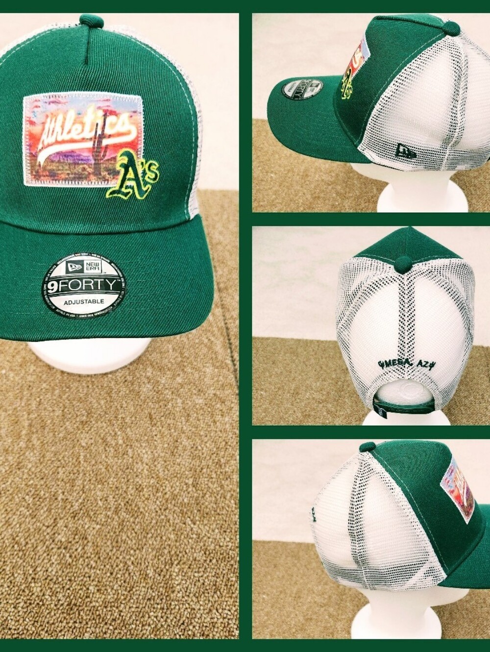 OAKLAND ATHLETICS MLB BASEBALL SNAPBACK HAT.